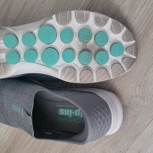 Skechers Women's Gray Slip-On Shoes